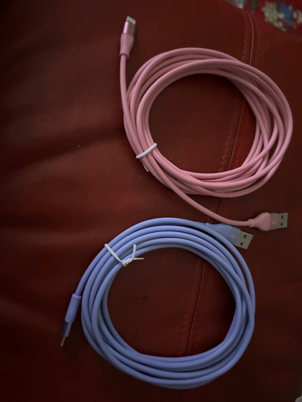 Lavender USB to Lightning  2 Charging Cable - Compatible Cell Phone Accessory